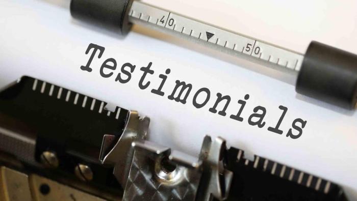 Are you actively collecting testimonials and making them work for you?